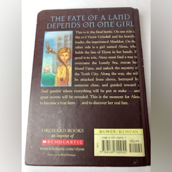 Patrick Carman Land of Elyon Books: 1-3 | YA Young Adult Books | 2005 - Picture 15 of 15